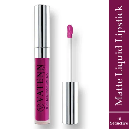 Vatenn 18 Hrs Kissproof Liquid Lipstick-10(Seductive)