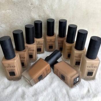 Vatenn Italy True Match Foundation lasts upto 24H for Womens TM681 ALABASTER - Image 5