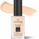Vatenn Italy True Match Foundation lasts upto 24H for Womens TM681 ALABASTER