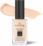 Vatenn Italy True Match Foundation lasts upto 24H for Womens TM681 ALABASTER